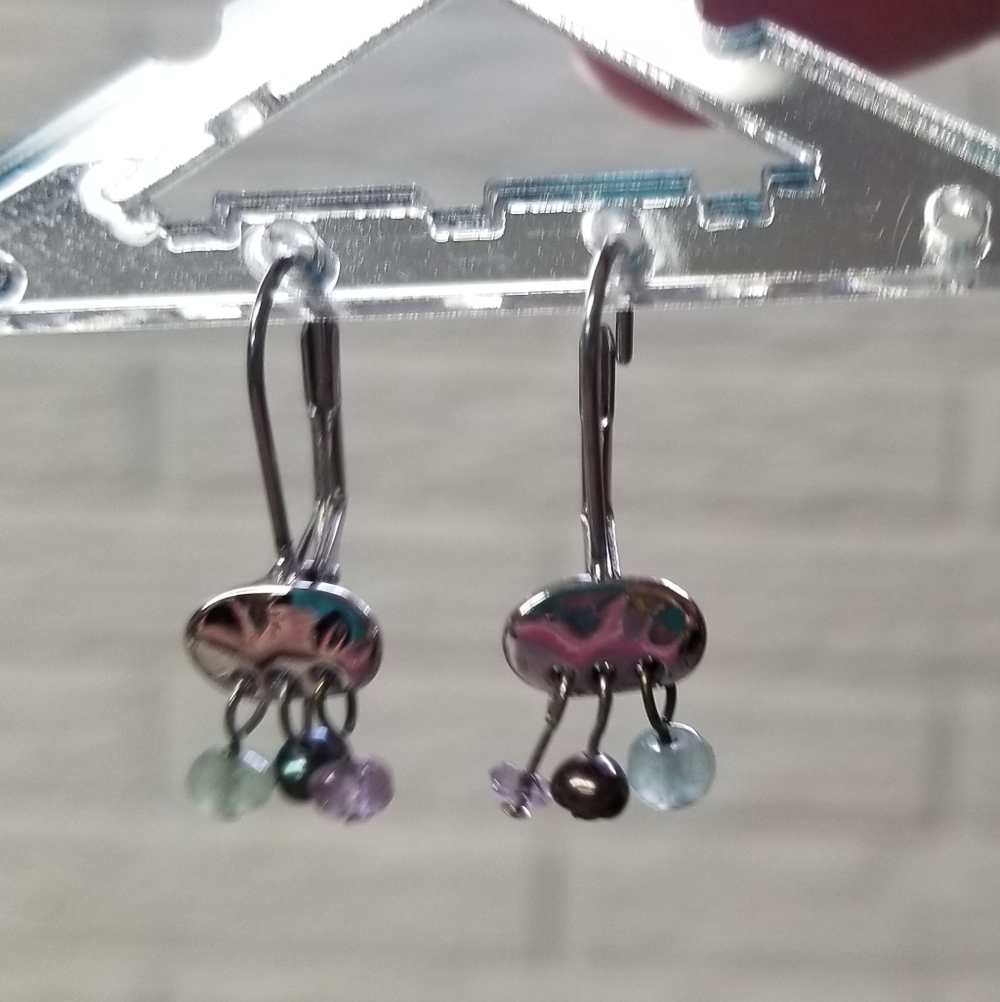 Dainty Drop Earrings - Picture 5 of 5